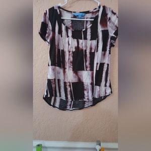 Abstract Simply by Vera Wang Petite Medium top